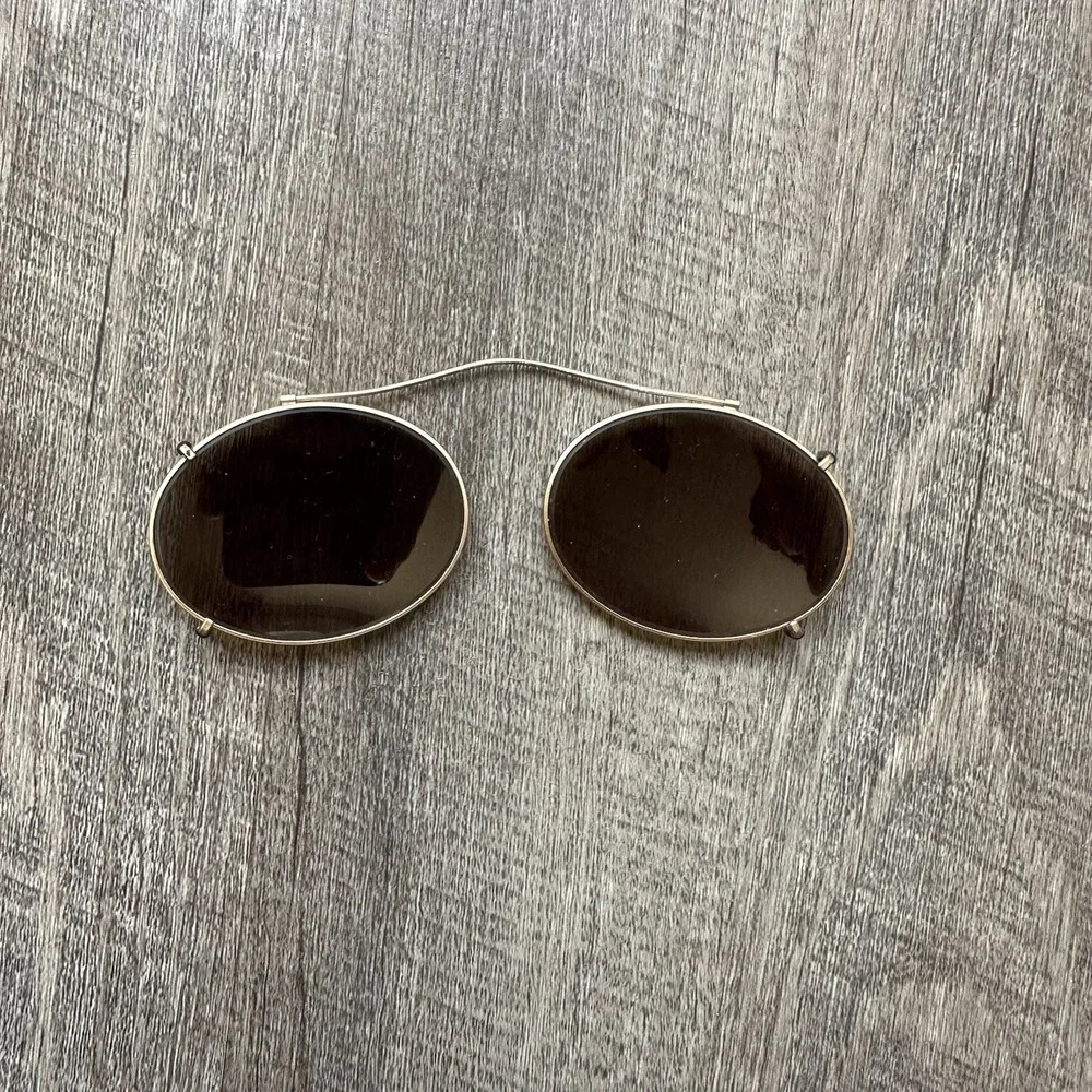 VINTAGE GIORGIO ARMANI CLIP ON SUNGLASSES 719 50 21 MADE IN ITALY Frame Only‎